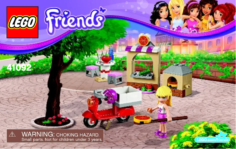 Page 1 de la notice Manuel utilisateur Lego Friends 41092