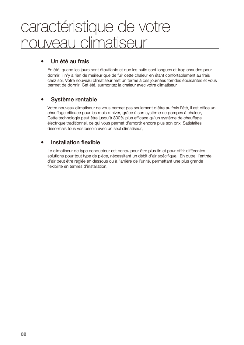 Image de la première page du manuel de l'appareil AM036FNFDEH/EU