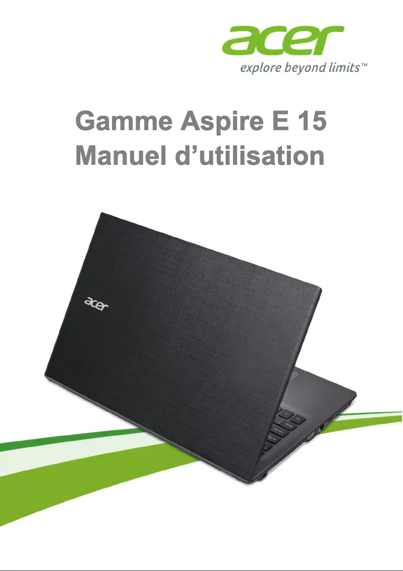 Página 1 del manual Manual de usuario Acer Aspire E5-552
