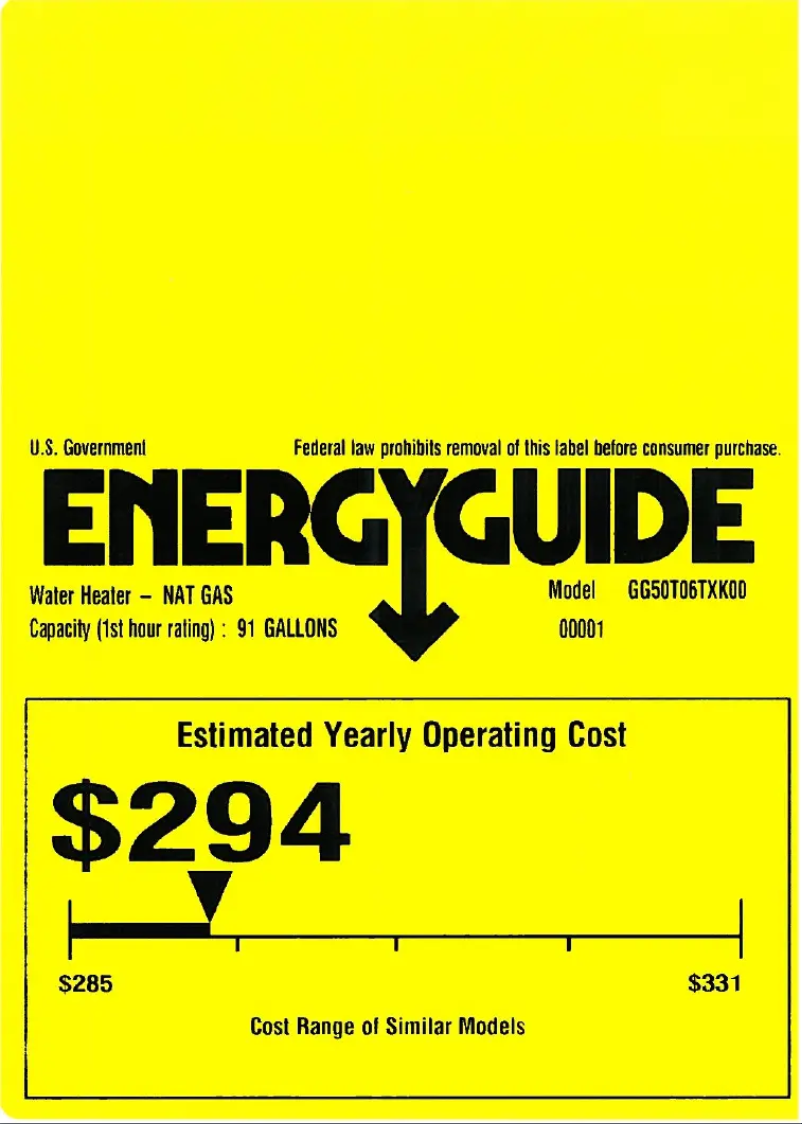 Page n°1 - Manuel utilisateur GE GG50T06TXK