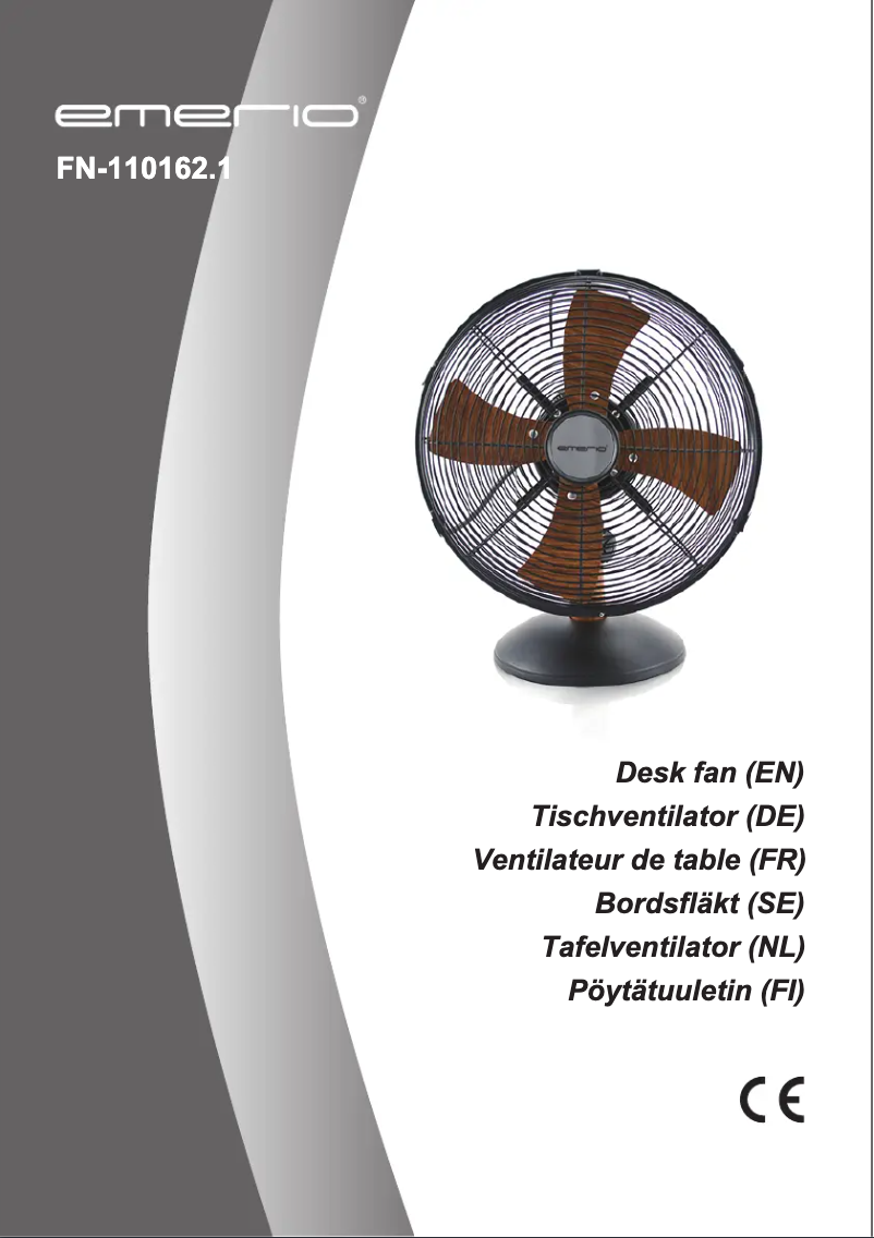 Image de la première page du manuel de l'appareil FN-110162