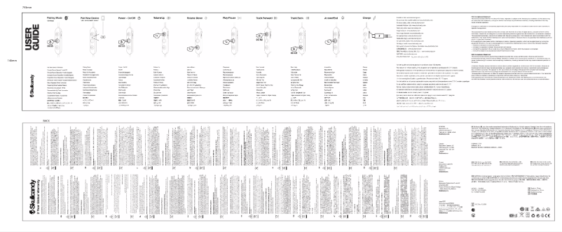 Page 1 de la notice Manuel utilisateur Skullcandy Jib Plus