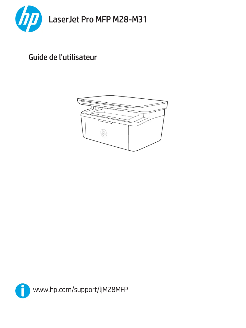 Página 1 del manual Manual de usuario HP LaserJet Pro MFP M28