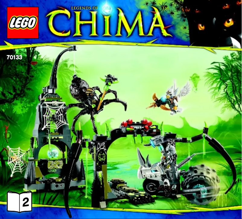 Page 1 de la notice Manuel utilisateur Lego Chima 70133
