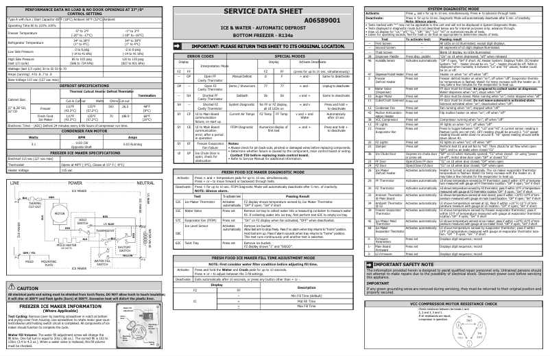 Page n°1 - Guide d'installation Frigidaire LGHB2867PF