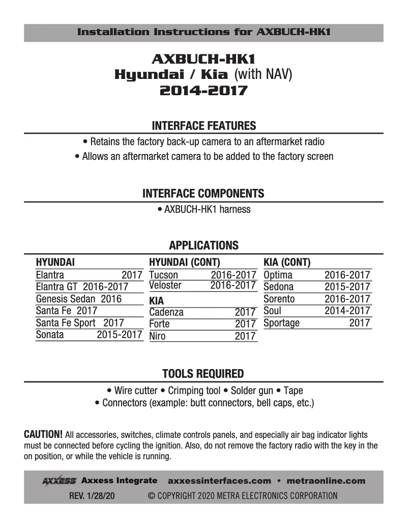 Página 1 del manual Manual de usuario AXESS AXBUCH-HK1