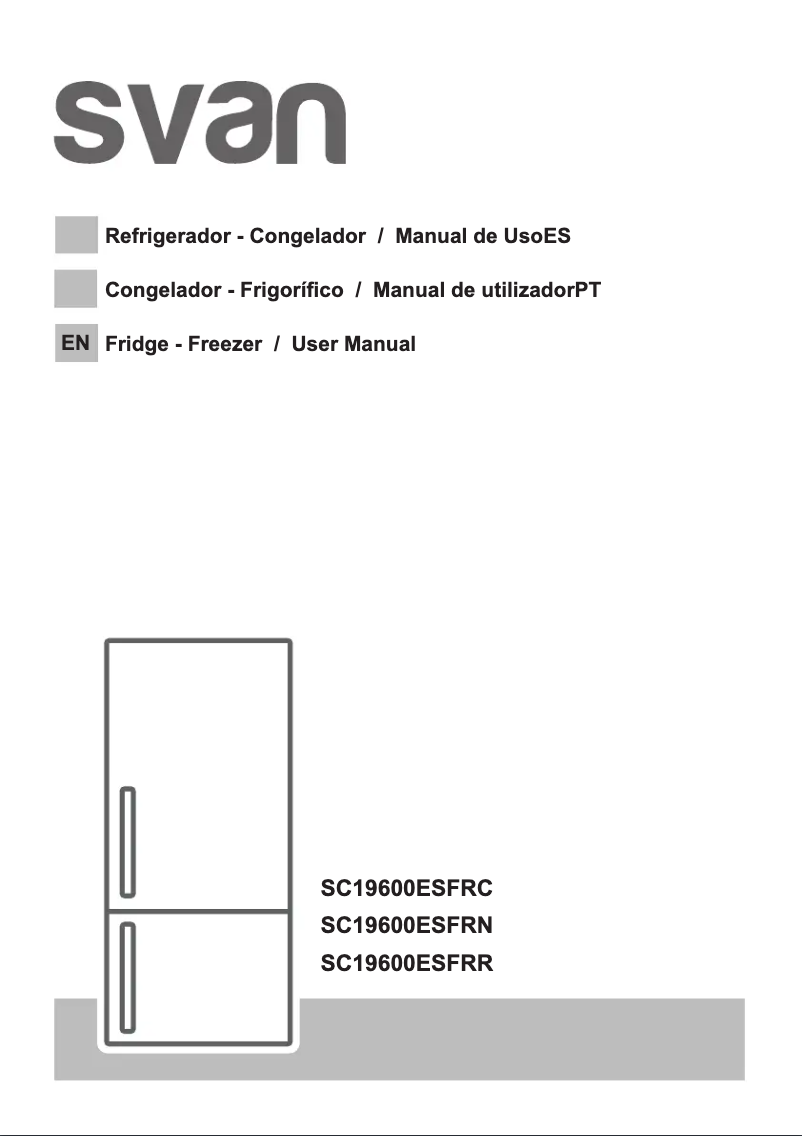 Image de la première page du manuel de l'appareil SC19600ESFRN