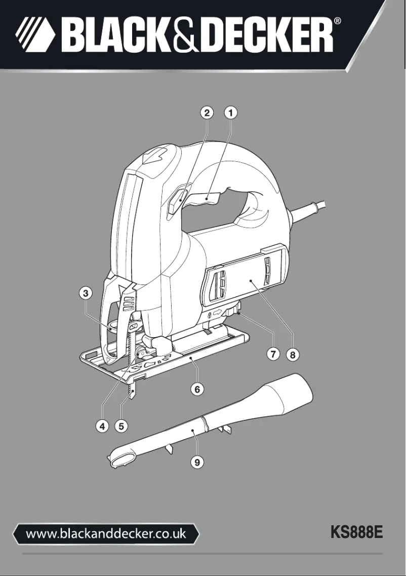 Image de la première page du manuel de l'appareil KS888E