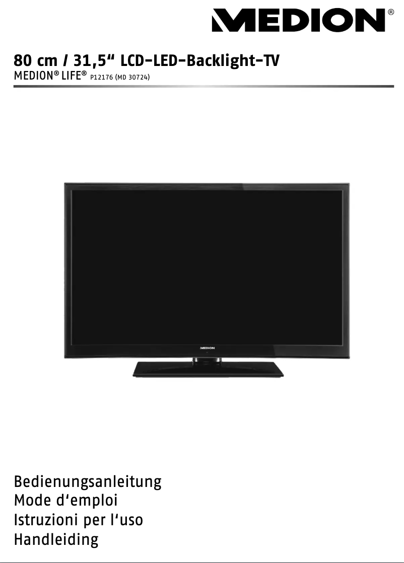 Page 1 de la notice Manuel utilisateur Medion MD 30724 LIFE P12176