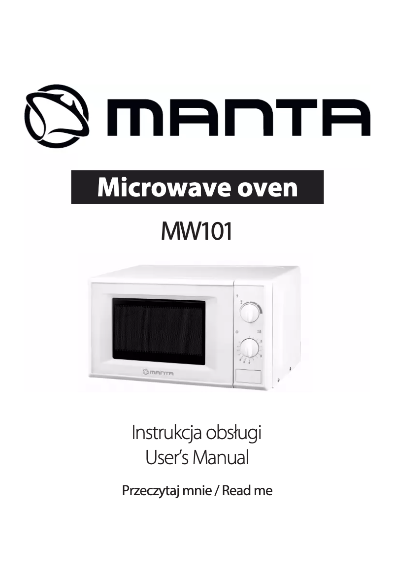 Page n°1 - Manuel utilisateur Manta MW101