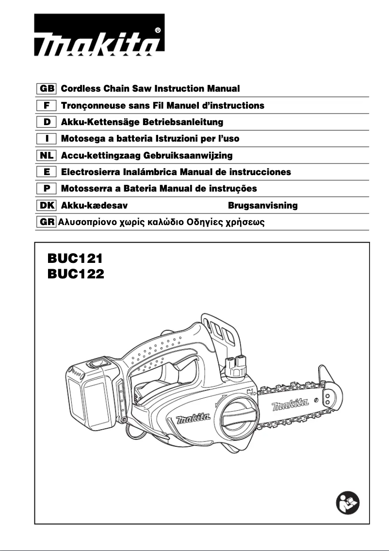 Page n°1 - Manuel utilisateur Makita BUC122RFE