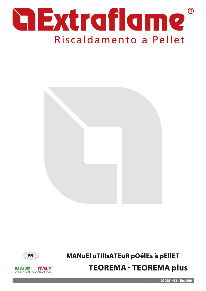 Página 1 del manual Manual de usuario La Nordica Teorema