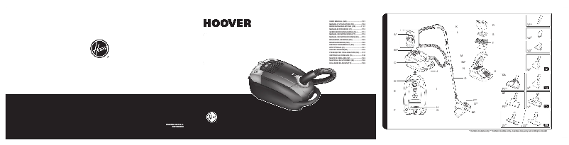 Page n°1 - Manuel utilisateur Hoover AT70_AT64011