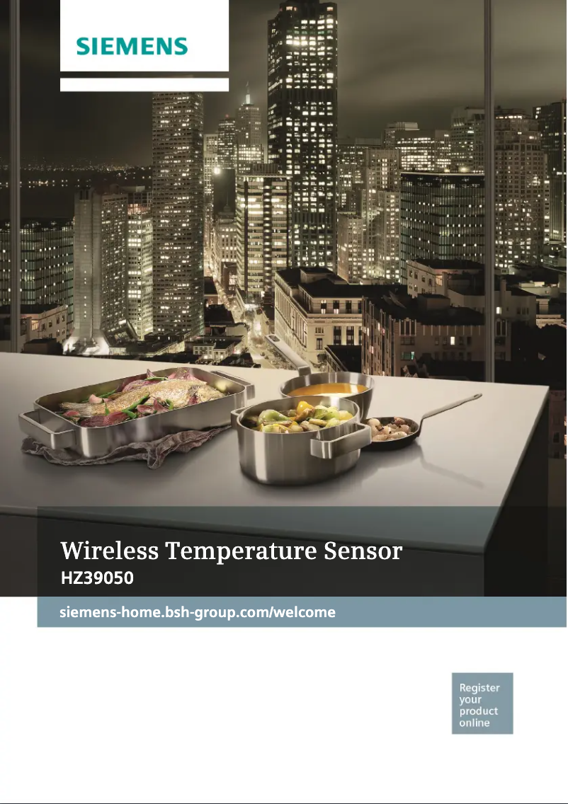 Page 1 de la notice Guide d'installation Siemens EX975KXW1E