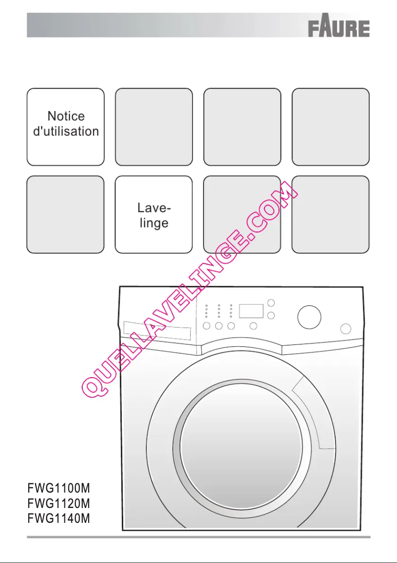 Imagen de la primera página del manual del dispositivo FWG1140M
