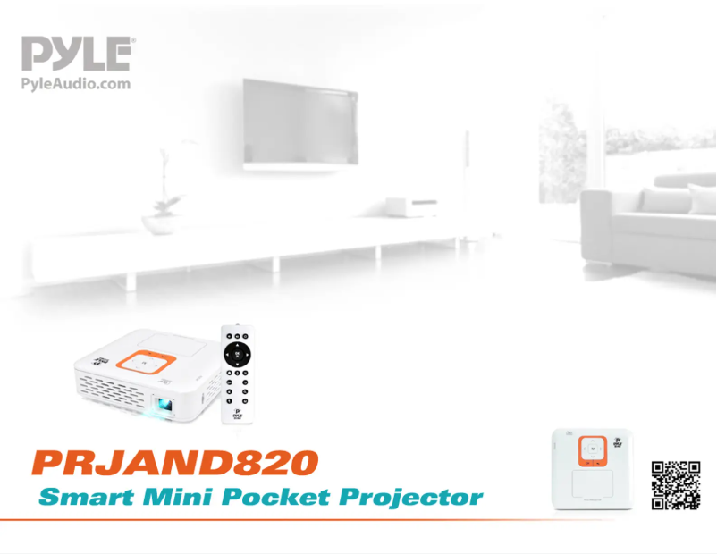 Page 1 de la notice Manuel utilisateur Pyle PRJAND820