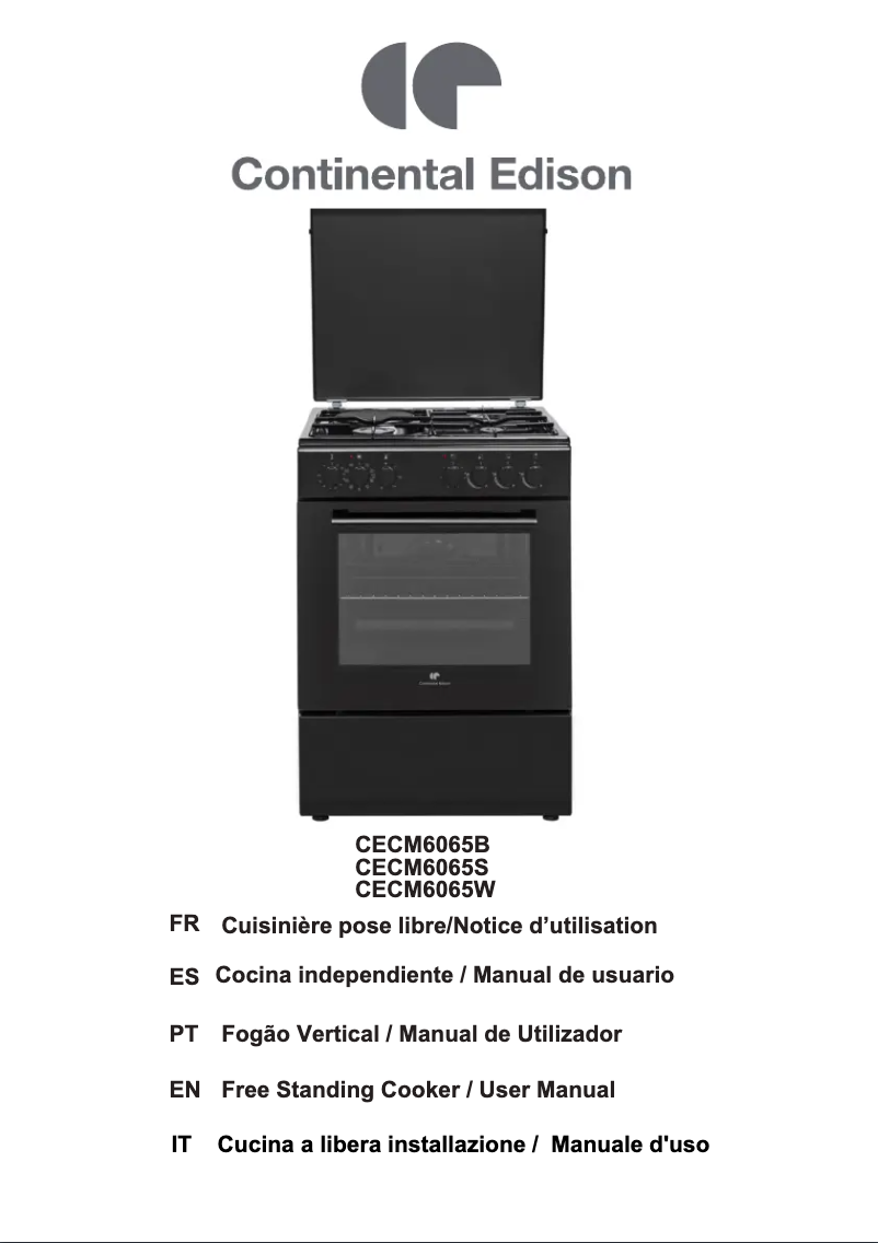 Image de la première page du manuel de l'appareil CECM6065B