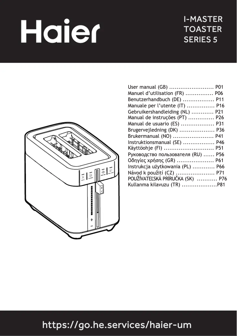 Page 1 de la notice Mode d'emploi Haier HTO5A3 021