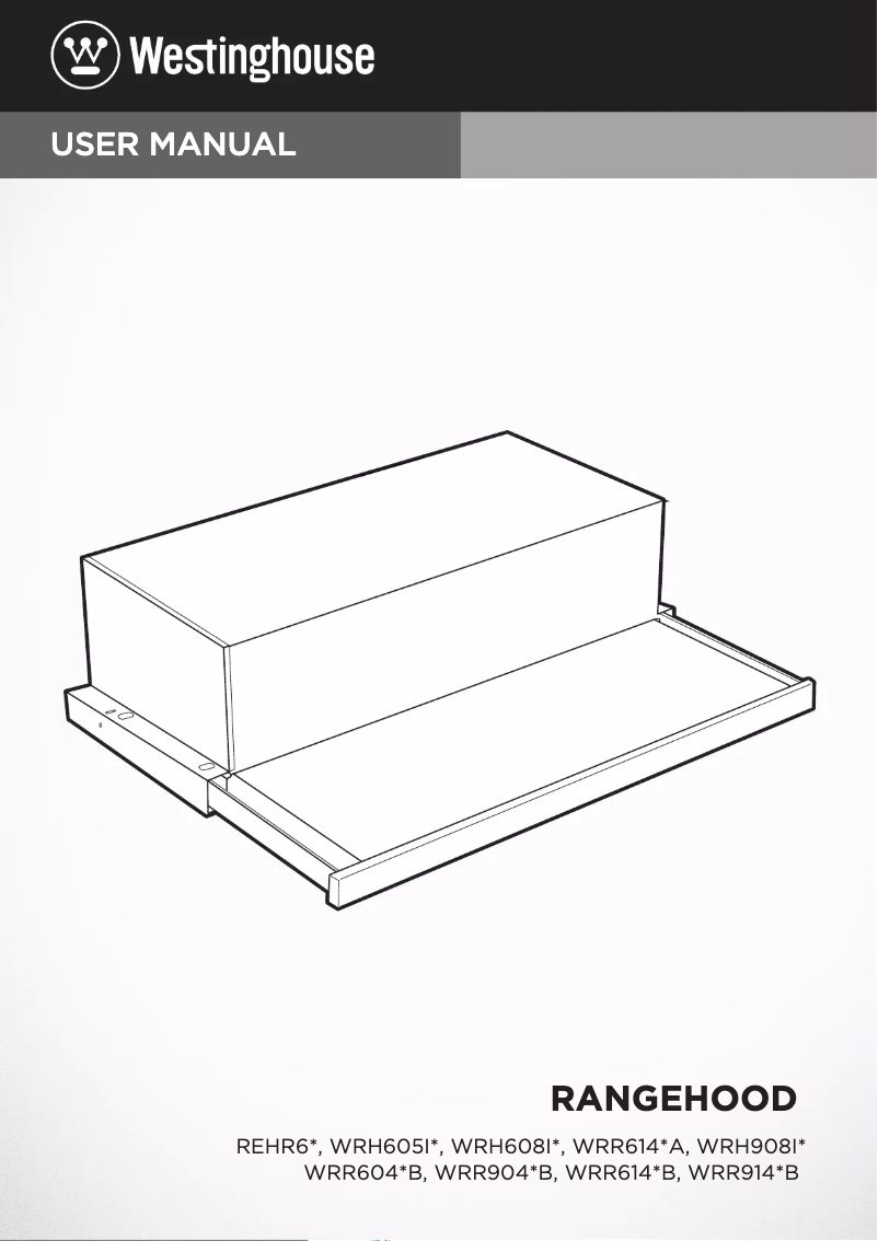 Page 1 de la notice Manuel utilisateur Westinghouse WRR904SB