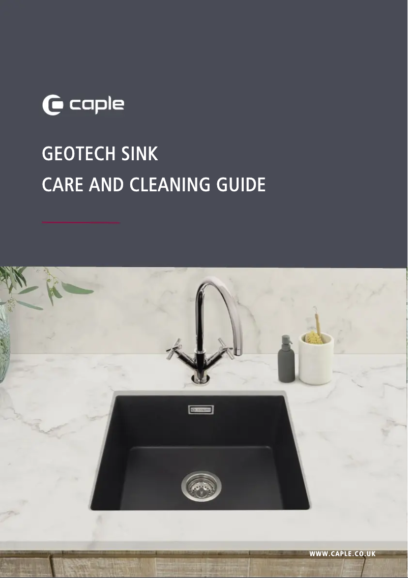 Page n°1 - Manuel utilisateur Caple LEE150UMK