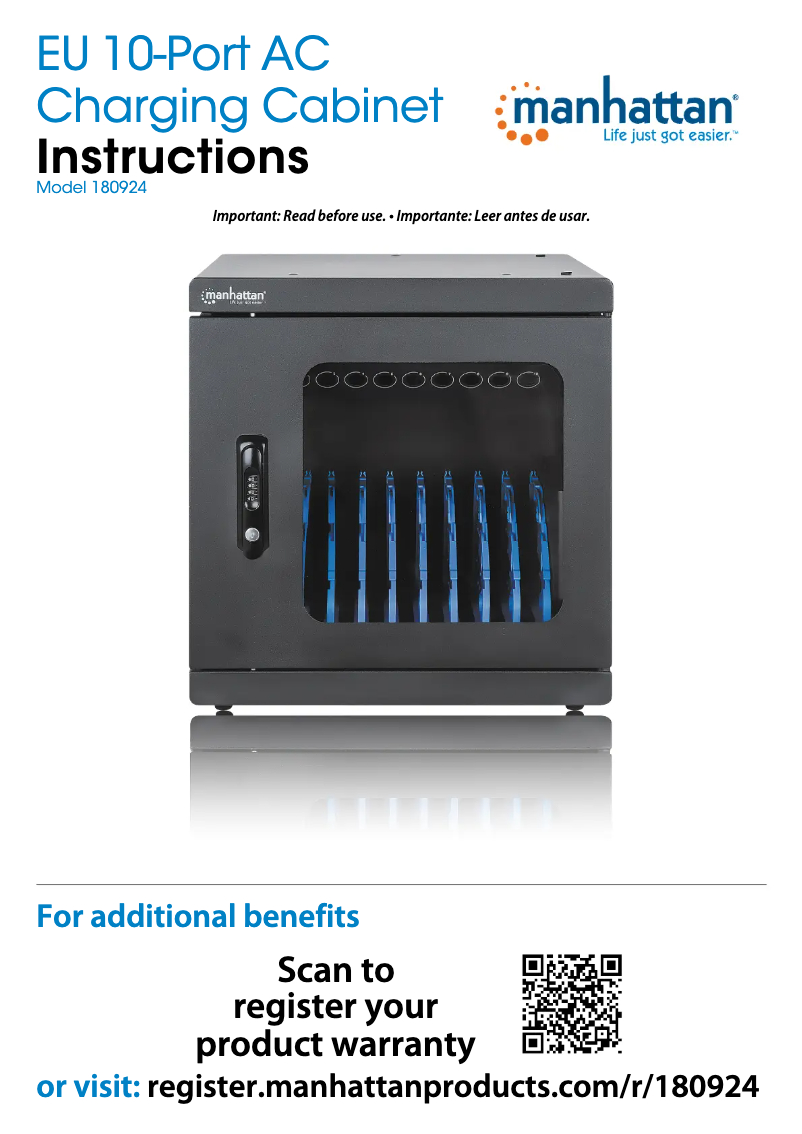 Page 1 de la notice Mode d'emploi Manhattan 180924