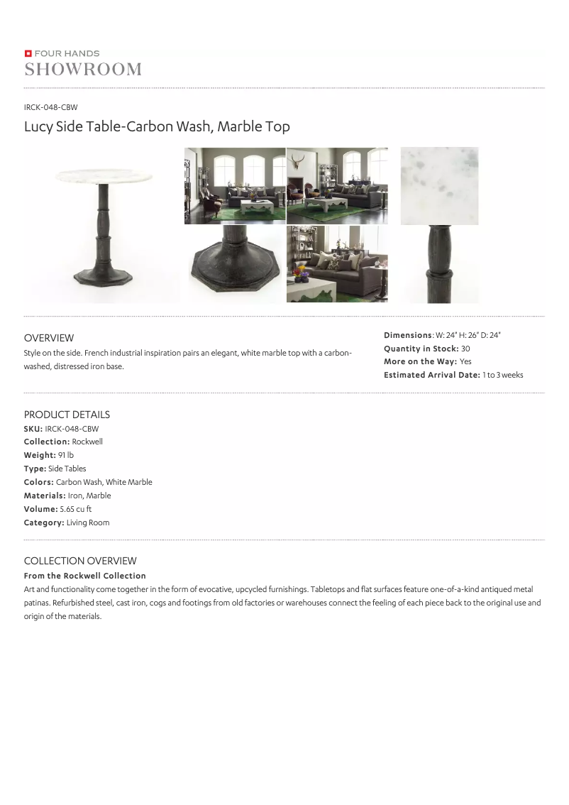 Imagen de la primera página del manual del dispositivo IRCK-048-CBW