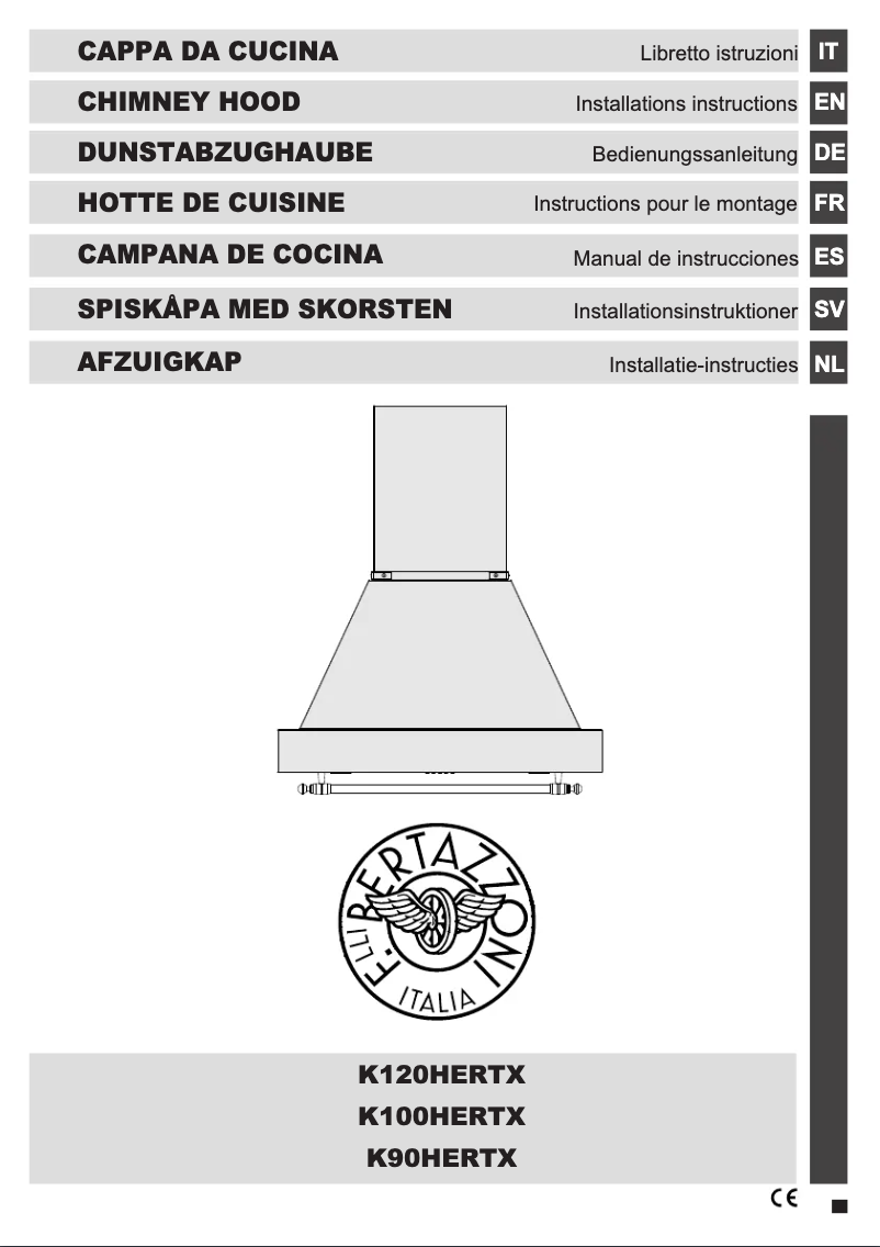 Image de la première page du manuel de l'appareil K90HERTX
