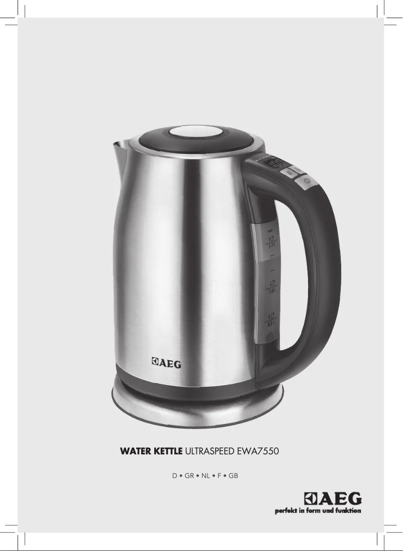 Imagen de la primera página del manual del dispositivo UltraSpeed EWA7550