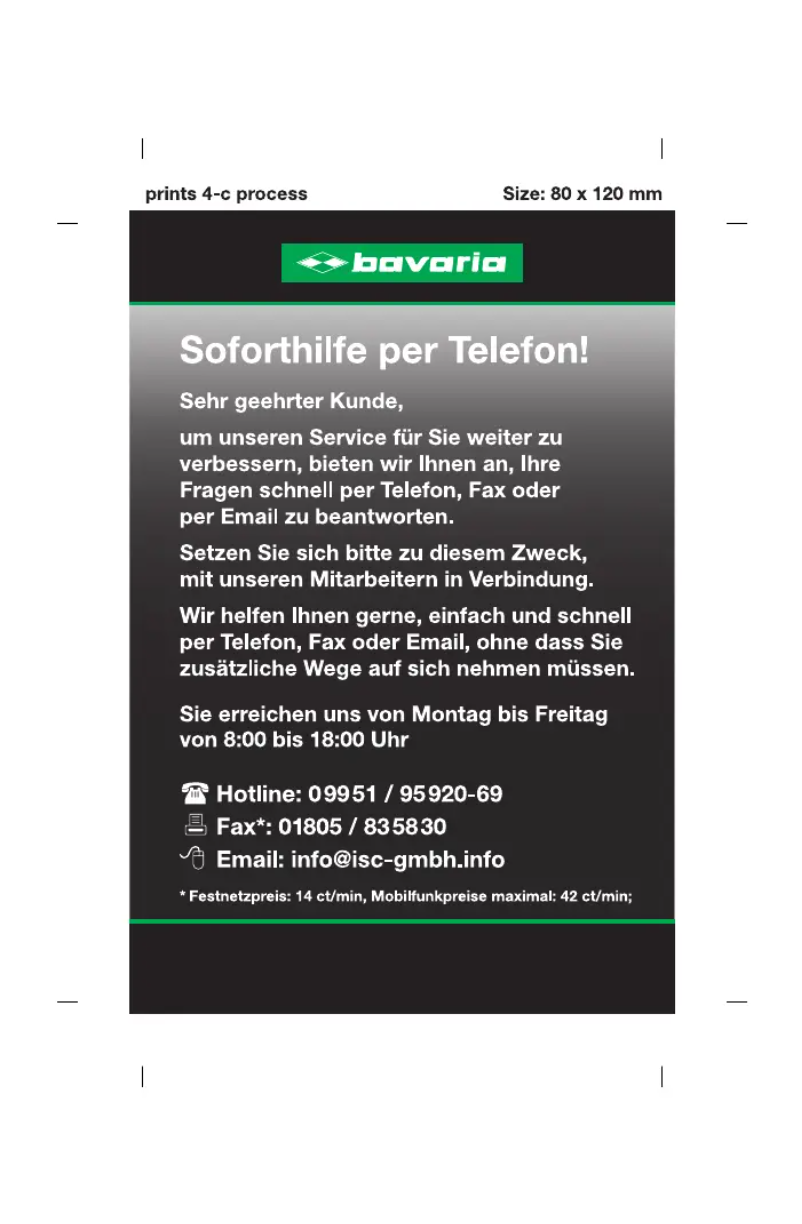 Página 1 del manual Manual de usuario Bavaria BABH 14,4 Li