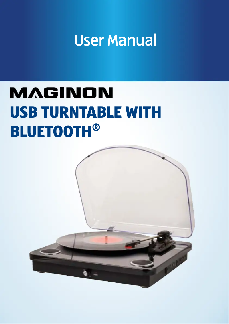 Page n°1 - Manuel utilisateur Maginon T08