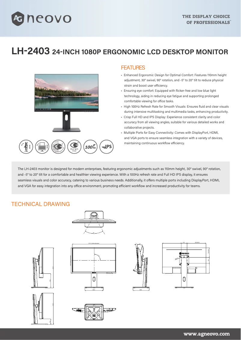 Image de la première page du manuel de l'appareil LH-2403