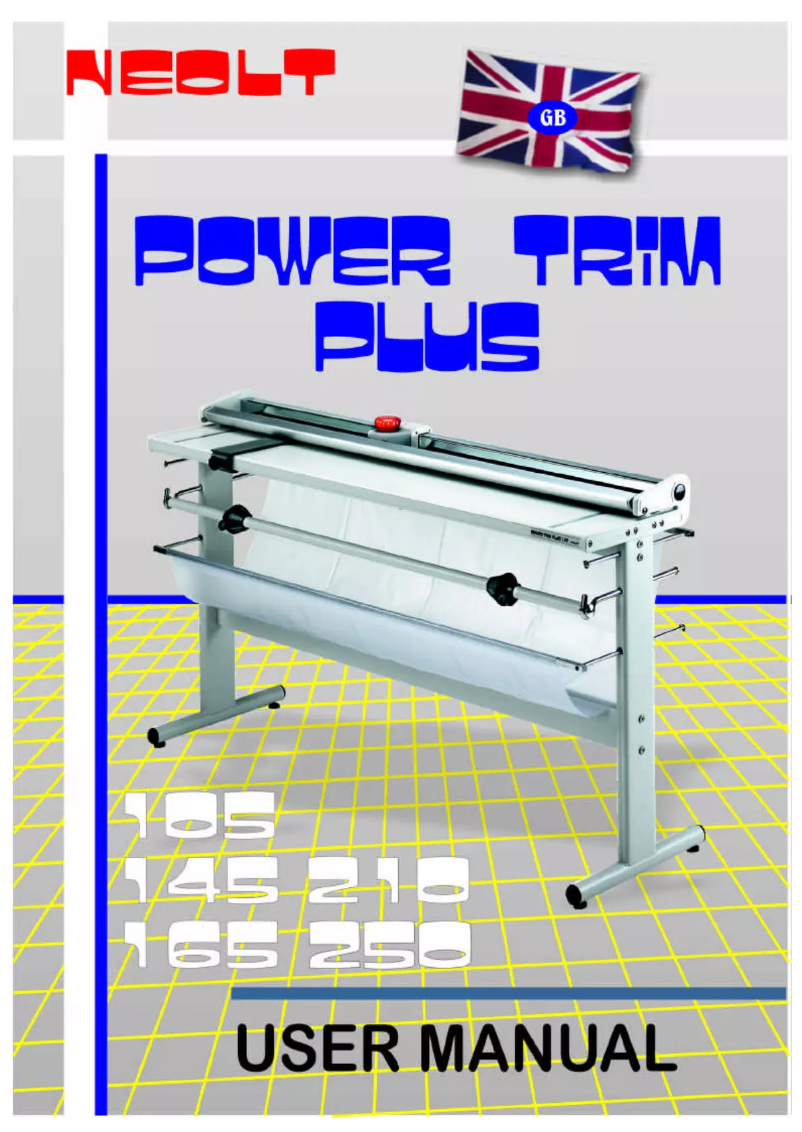 Page 1 de la notice Manuel utilisateur Neolt Power Trim Plus 210