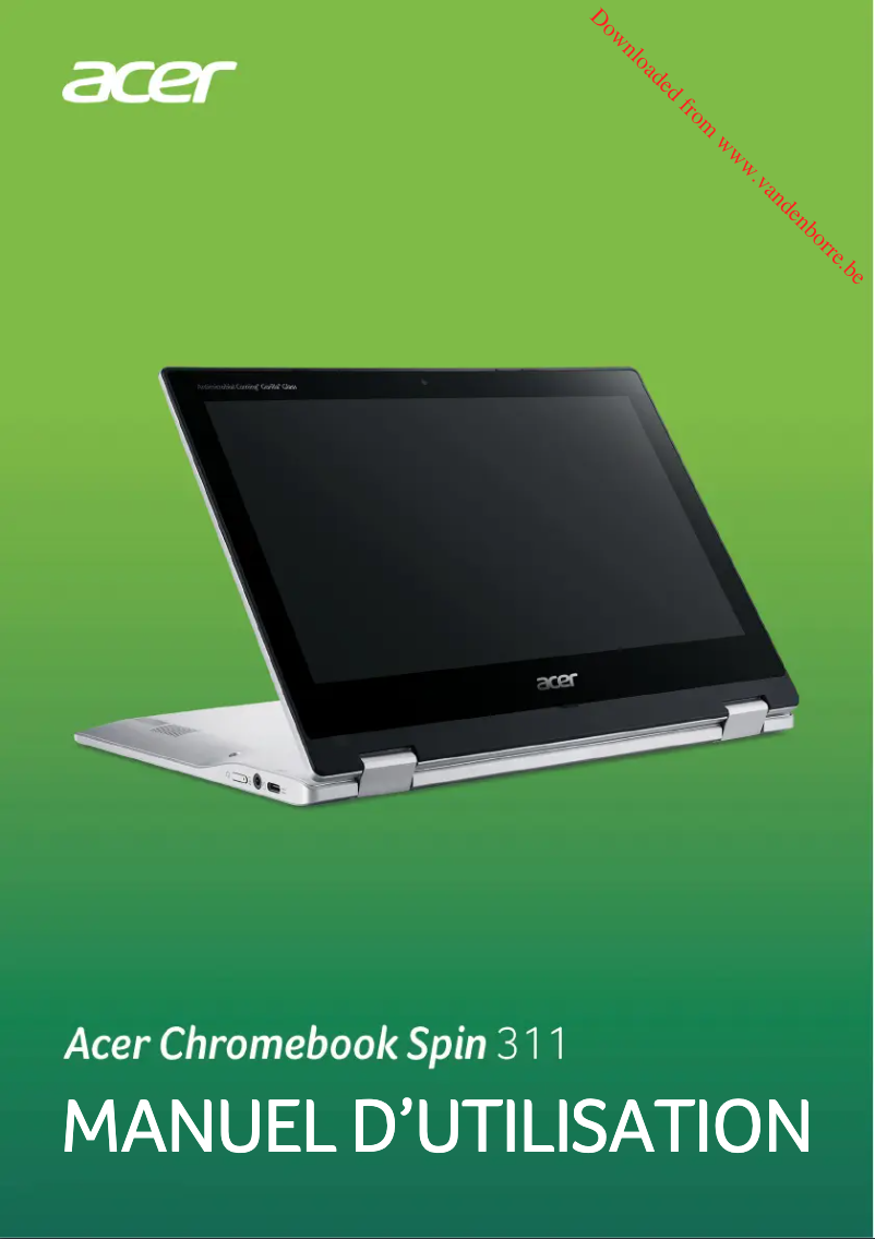 Página 1 del manual Manual de usuario Acer Chromebook Spin 311