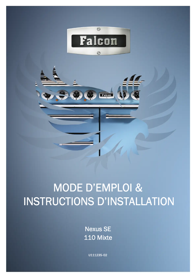 Page n°1 - Manuel utilisateur Falcon Nexus SE 110
