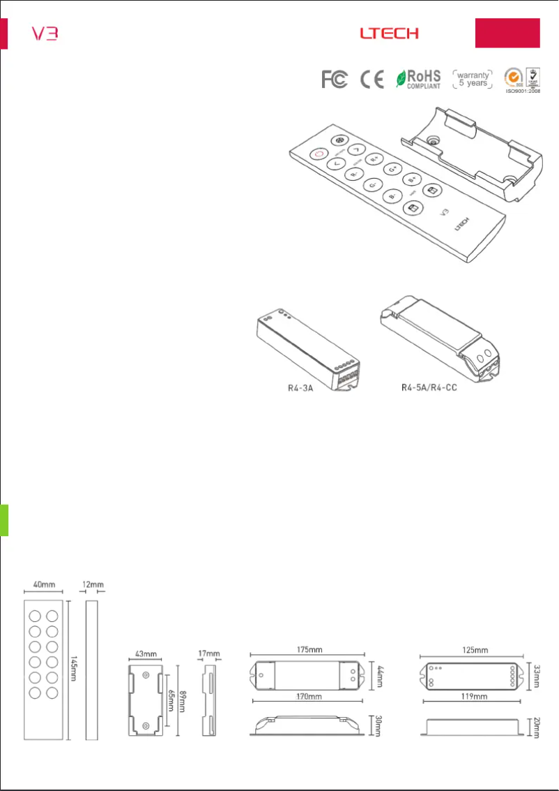 Image de la première page du manuel de l'appareil CHLSC36TX