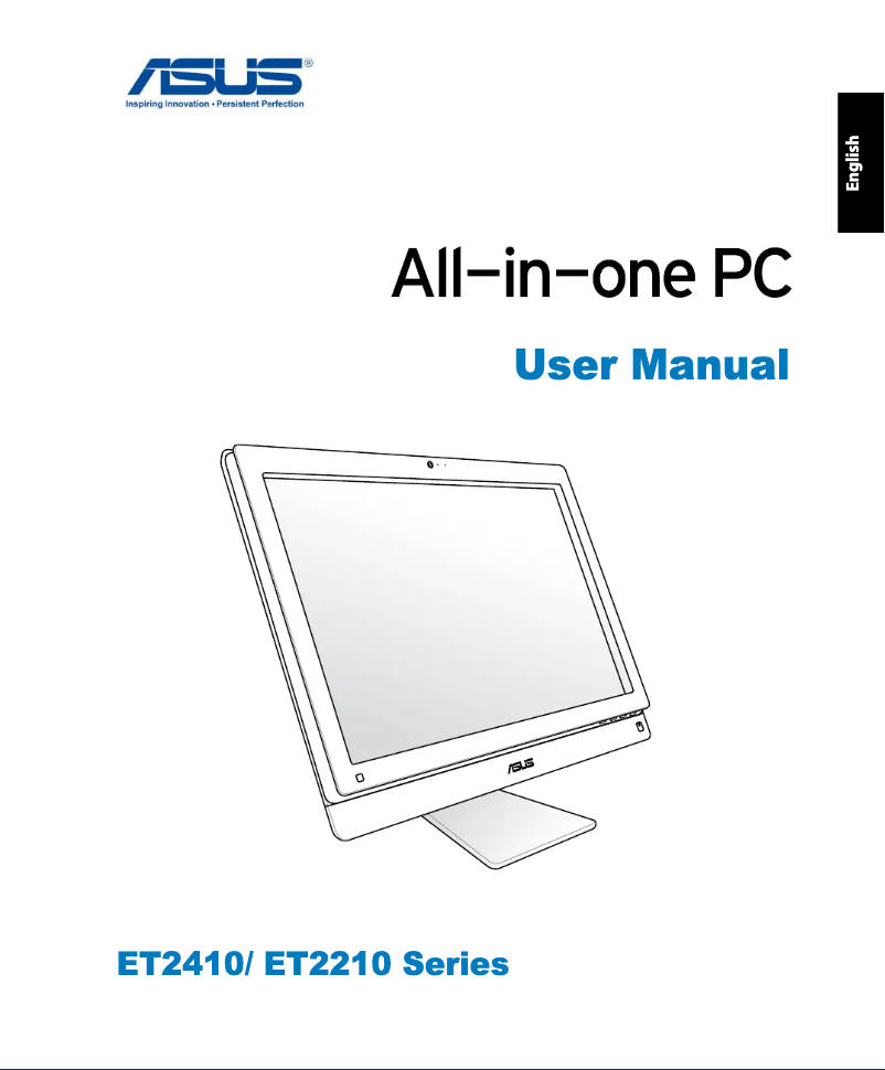 Página 1 del manual Manual de usuario Asus ET2210INTS
