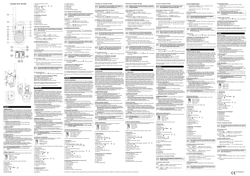 Page 1 de la notice Manuel utilisateur TriStar RC-6402