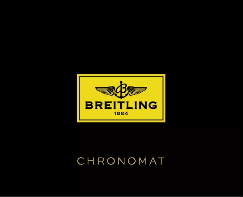 Page n°1 - Manuel utilisateur Breitling Chronomat 41