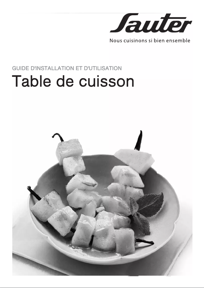 Page n°1 - Manuel utilisateur Sauter STV936B