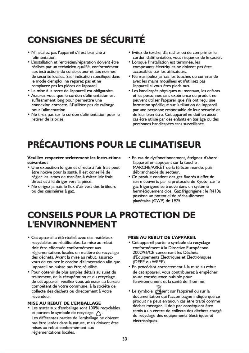 Image de la première page du manuel de l'appareil AMD 082