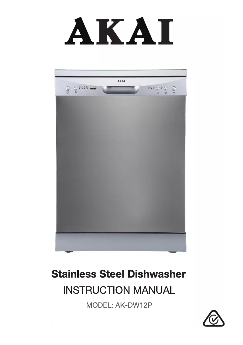Page n°1 - Manuel utilisateur AKAI AK-DW12P