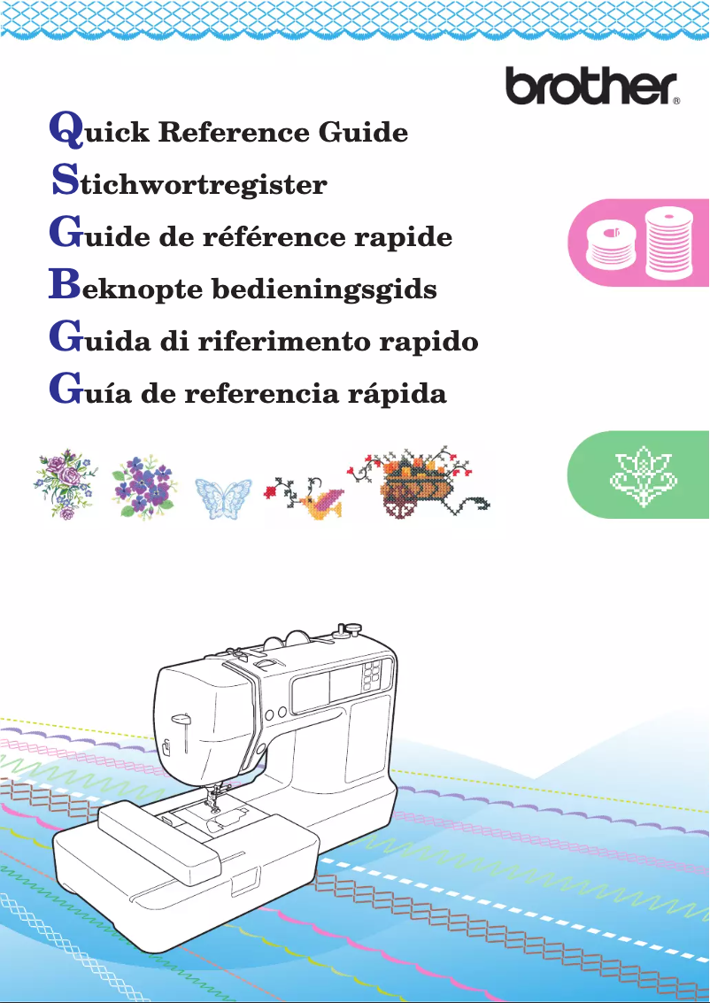 Page n°1 - Manuel utilisateur Brother PE-450