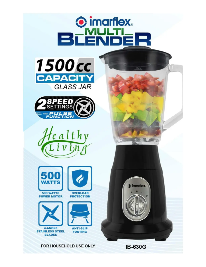 Page 1 de la notice Manuel utilisateur Imarflex IB-630G