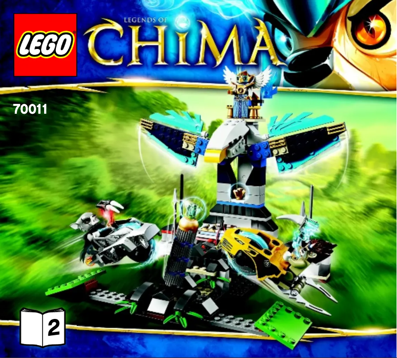 Page 1 de la notice Manuel utilisateur Lego Chima 70011