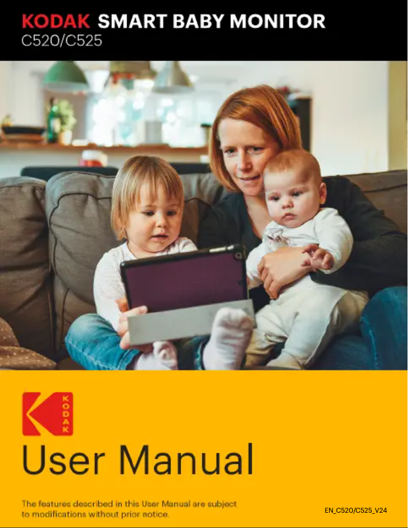 Page n°1 - Manuel utilisateur Kodak Cherish C525