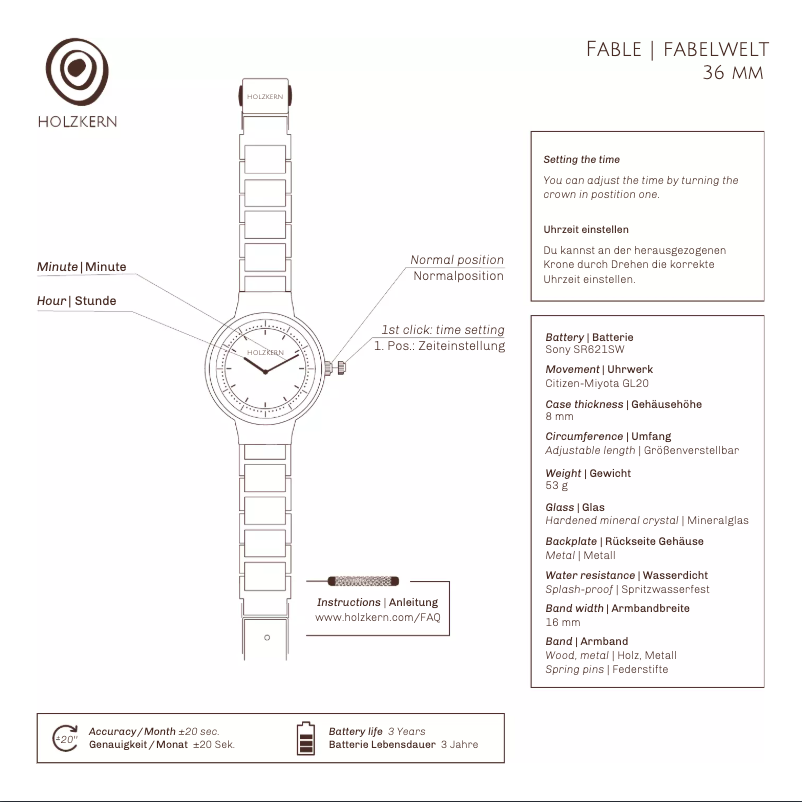 Image de la première page du manuel de l'appareil Dschinn