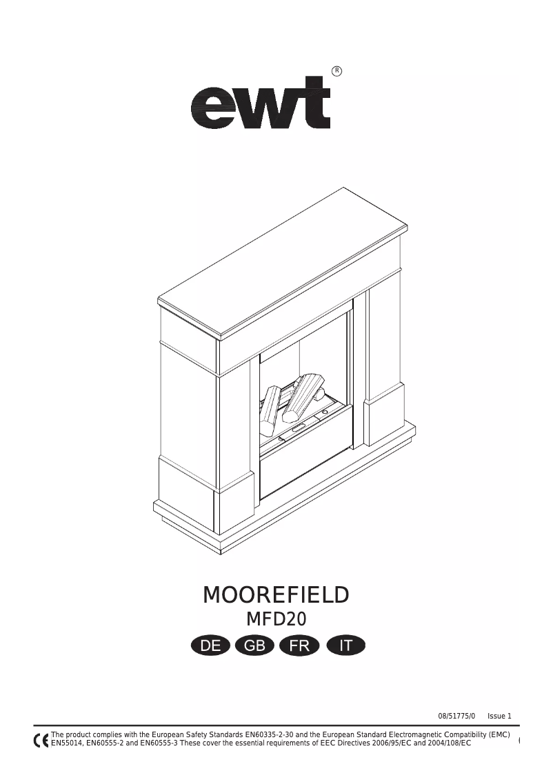 Página 1 del manual Manual de usuario EWT Moorefield