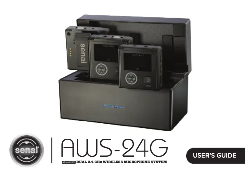 Page n°1 - Manuel utilisateur Senal AWS-24G