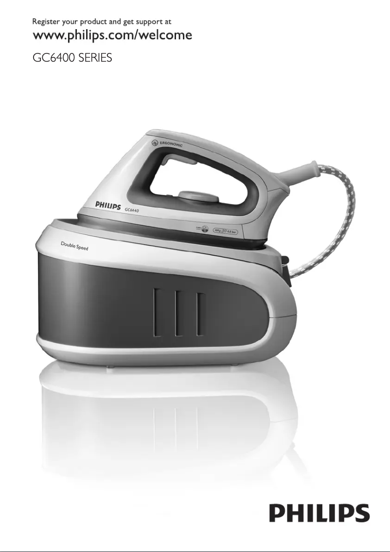 Image de la première page du manuel de l'appareil Double Speed GC6450