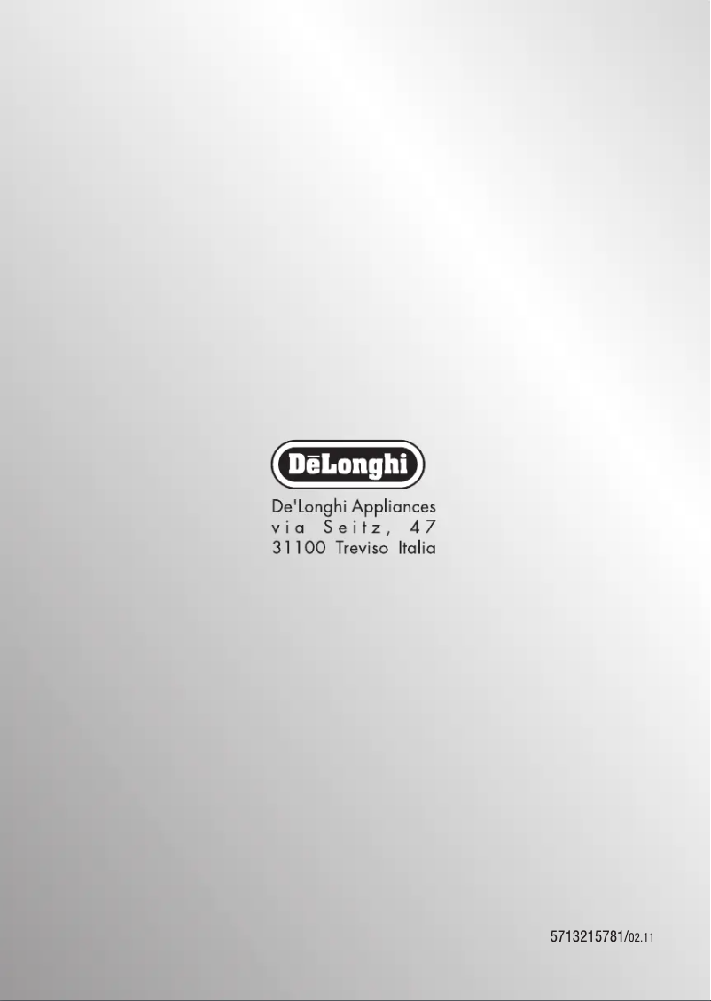 Image de la première page du manuel de l'appareil Intensa ECAM23.420